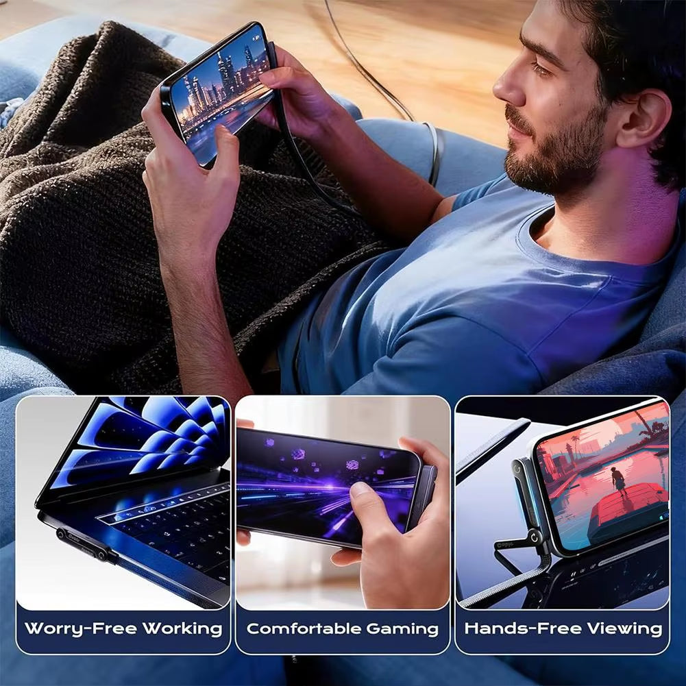 240W Fast Charging Cable with Adjustable Stand