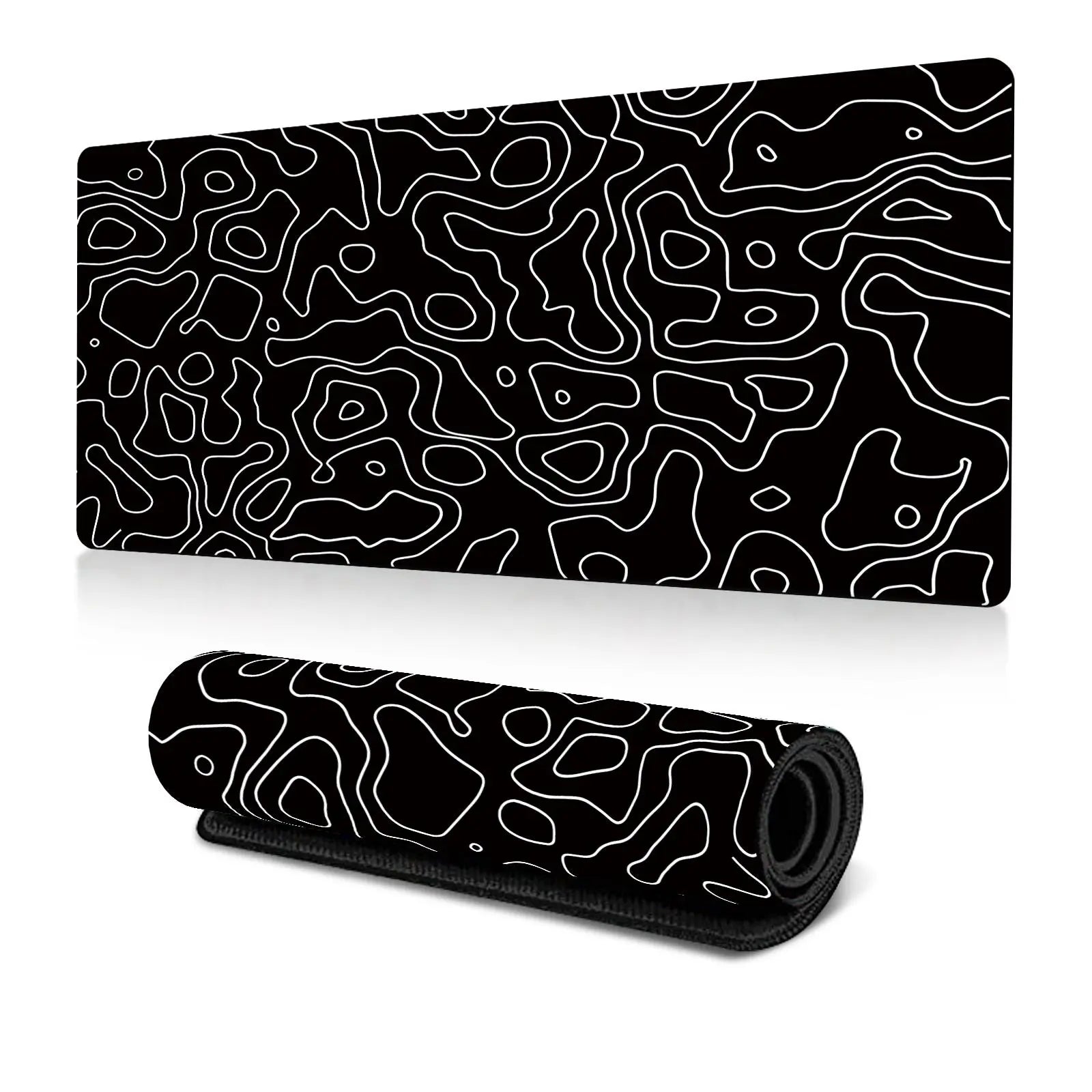 Large Non-Slip Line Pattern Gaming Mouse Mat