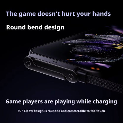 240W Fast Charging Cable with Adjustable Stand